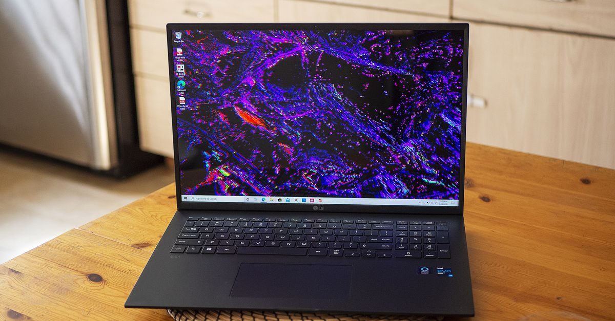 Laptop LG gram 2021 có kiểu dáng đẹp và tinh tế hơn