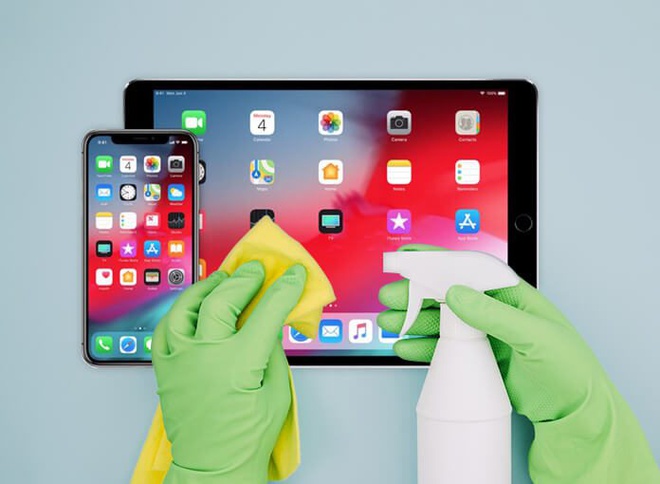 Vệ sinh iPad