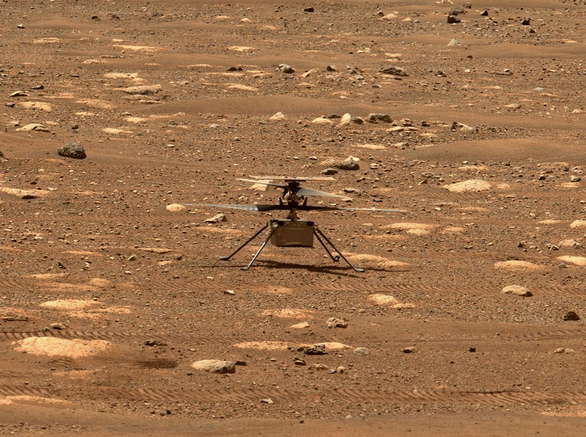 NASA sử dụng trực thăng Ingenuity