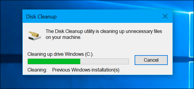 Sử Dụng Công Cụ Disk Cleanup Được Tích Hợp Sẵn Trong Windows