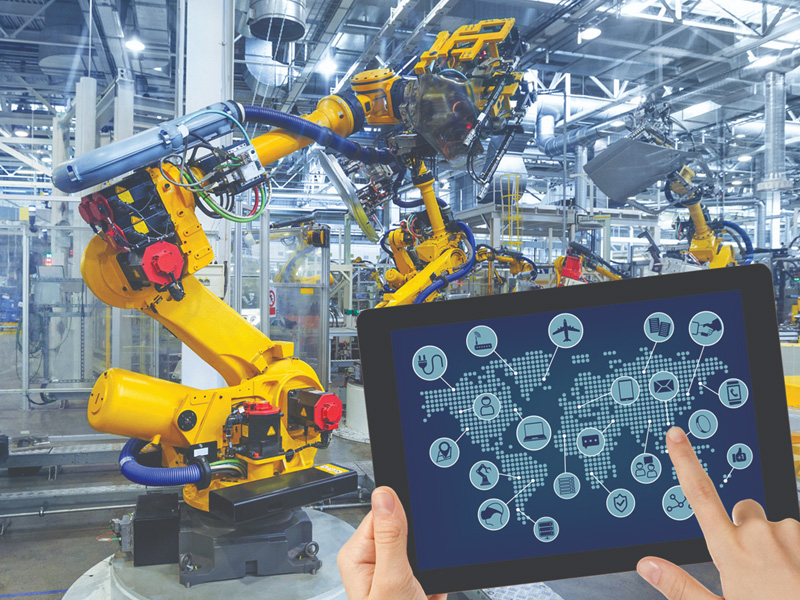 Các nhà máy Trung Quốc tăng cường dùng công nghệ tự động hóa trong sản xuất